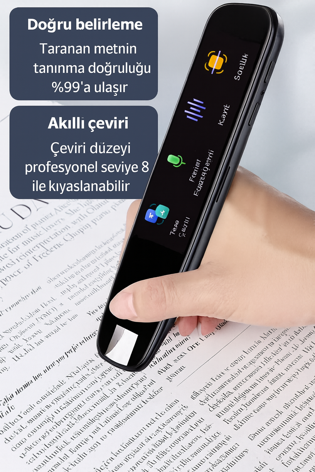 AKILLI TARAMALI ÇEVİRİ KALEMİ - S65 Pro Versiyonu