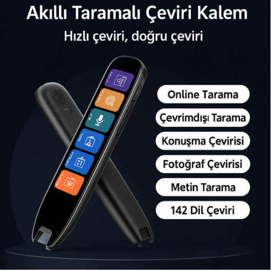 AKILLI TARAMALI ÇEVİRİ KALEMİ - S65 Pro Versiyonu