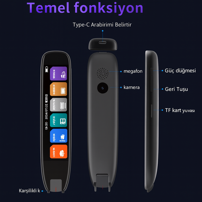 AKILLI TARAMALI ÇEVİRİ KALEMİ - S65 Pro Versiyonu