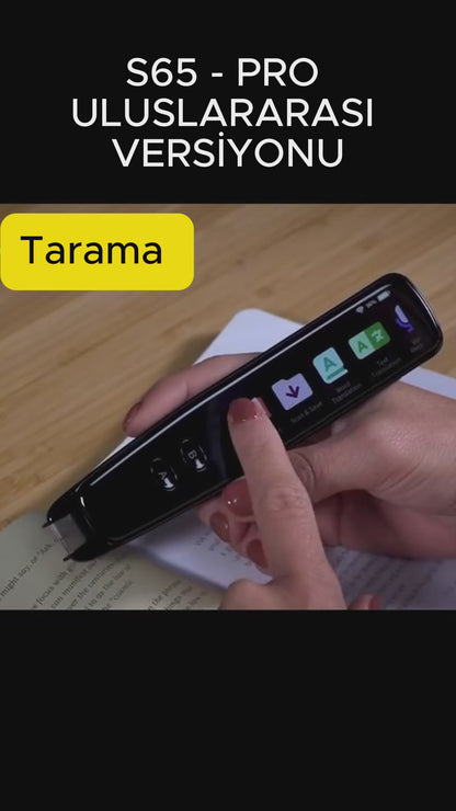 AKILLI TARAMALI ÇEVİRİ KALEMİ - S65 Pro Versiyonu